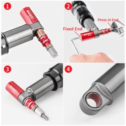 Ferramenta de remoção e instalação de casquilho de amortecedor Muqzi KROXNE - 7  