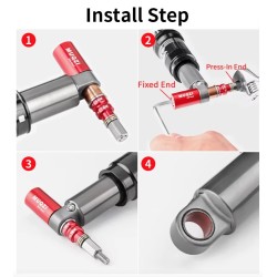 Instrument dlya snyatiya i ustanovki vtulki amortizatora Muqzi KROXNE - 8  