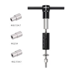 Installera och ta bort bussningar eller inpressningslager tillverkade av Lebycle i aluminium och metall KROXNE - 1  