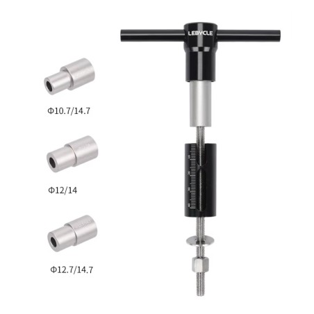 Montiraĭte i ot·stranete vtulki ili lageri za presovane, proizvedeni ot Lebycle ot aluminiĭ i metal KROXNE - 1  