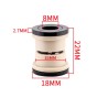 Støddæmper bøsninger ID 8mm - OD 12mm - 22 24 32 44 50 52 54 68mm KROXNE - 1  
