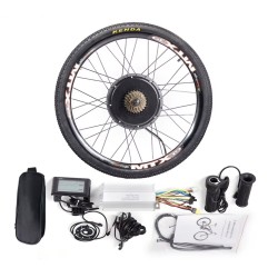 Actualiza tu bicicleta a eléctrica con este kit controladora 48v motor 1500w 26, 27.5 y 29" KROXNE - 1  