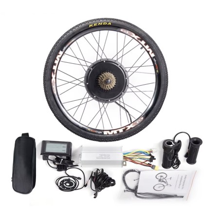 Actualiza tu bicicleta a eléctrica con este kit controladora 48v motor 1500w 26, 27.5 y 29" KROXNE - 1  