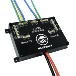 Kontroller Flipsky FT85bd ESC s alyuminiyevym korpusom dlya elektroskeytborda, velosipeda, skutera ili mototsikla KROXNE - 2  