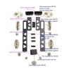 Ülés Dualtron Thunder, Ultra, Victor DT2 DT3 Achilleus Compact robogóhoz Minimotors - 6  