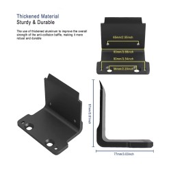 Modified Thickened Fender Aluminum Anti-collision Baffle for Dualtron Thunder, Victor, Achilles, DT3 Minimotors - 14  