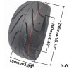 100/55-6.5 tubeless tire for Kaabo Wolf Warrior, Nami Burn-e, Dualtron Thunder 2 and Ultra  - 10 
Suitable for Kaabo Wolf Warrio