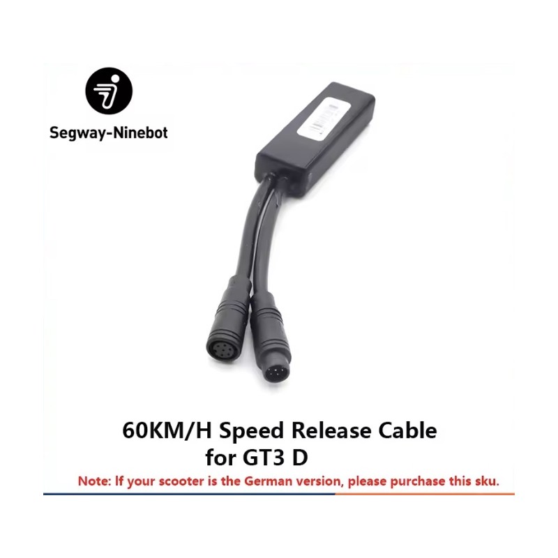 Atrakinimo rinkinys, skirtas „Segway GT3 D“ vokiškai versijai, „Segway GT3 E“ pasiekia 60 km/h greitį – be greičio apribojimų Se