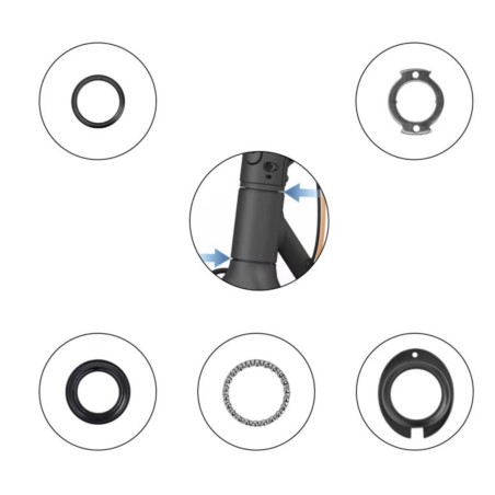 Steering and bearing kit for Segway F2, F2 Plus, F2 Pro or similar Segway - Ninebot - 1 Suitable for Segway F2, F2 Plus, F2 Pro 
