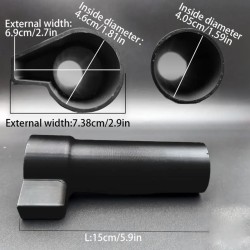 Empuñadura de acelerador gatillo para patinete eléctrico. Cómoda y antideslizante. KROXNE - 19 Compatibilidad: para la mayoría d