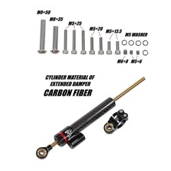 Rulevoi dempfer dlya Ausom DT2 Pro, L2, L2 Max, Kugoo F3 Plus ili podobnogo  - 15 
Sovmestimost: dlya Ausom DT2 Pro, L2, L2 Max,