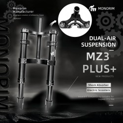 Voorvering Monorim MZ3 Plus Dual Air voor Segway ZT3 meer comfort  - 6  