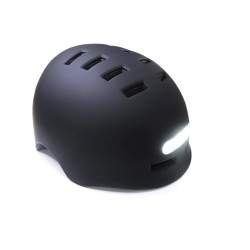 Casco con luz delantera y trasera - batería recargable.  - 1 


 
