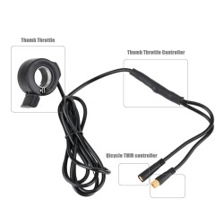 Acelerador para desbloqueio de velocidade e potência Qicycle EF1  - 1  