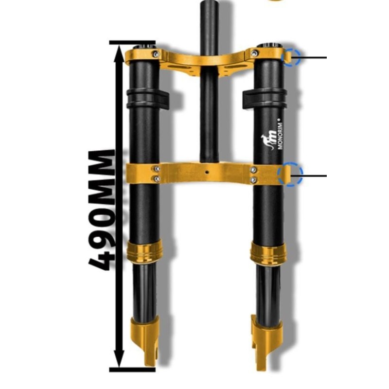 Vordere Federung Monorim MD0 Coil Spring 490mm x 165mm  - 5 
Kompatibilitaet: Monorim MD0 Coil Spring 490mm x 165mm fuer kompati
