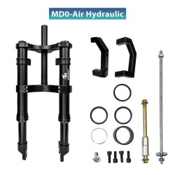 Suspensão dianteira Monorim MD0 Air Hydraulic 490mm x 165mm  - 1 
Compatibilidade: para montagens compativeis com a forquilha Mo