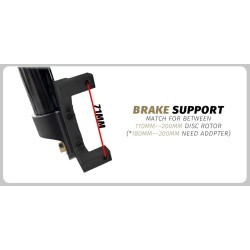 Monorim MD0-DYUD Front Suspension for DYU eBike - Hydraulic and Air Adjustable  - 2 
Compatibility: Monorim MD0-DYUD front suspe