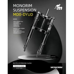 Sospensione anteriore Monorim MD0-DYUD per eBike DYU - idraulica e aria regolabile  - 3 
Compatibilita: sospensione anteriore Mo