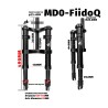 Suspensión delantera Monorim MD0-FiidoQ  - 8  