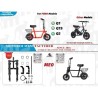 Predno okachvane Monorim MD0-Super73Z za e-bike Super73 Z  - 1 
Suvmestimost: predno okachvane Monorim MD0-Super73Z za Super73 Z
