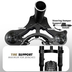 Suspensão dianteira Monorim ME0 Coil spring version 565mm x 165mm  - 10 
Compatibilidade: ME0 Coil Spring 565mm x 165mm para enc