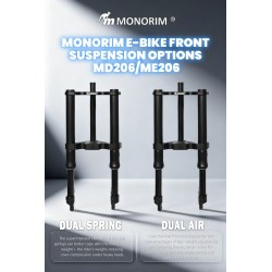 Suspensie fata Monorim MD206 Dual Air versiunea 490mm x 206mm  - 6 
Compatibilitate: MD206 Dual Air 490mm x 206mm pentru prinder