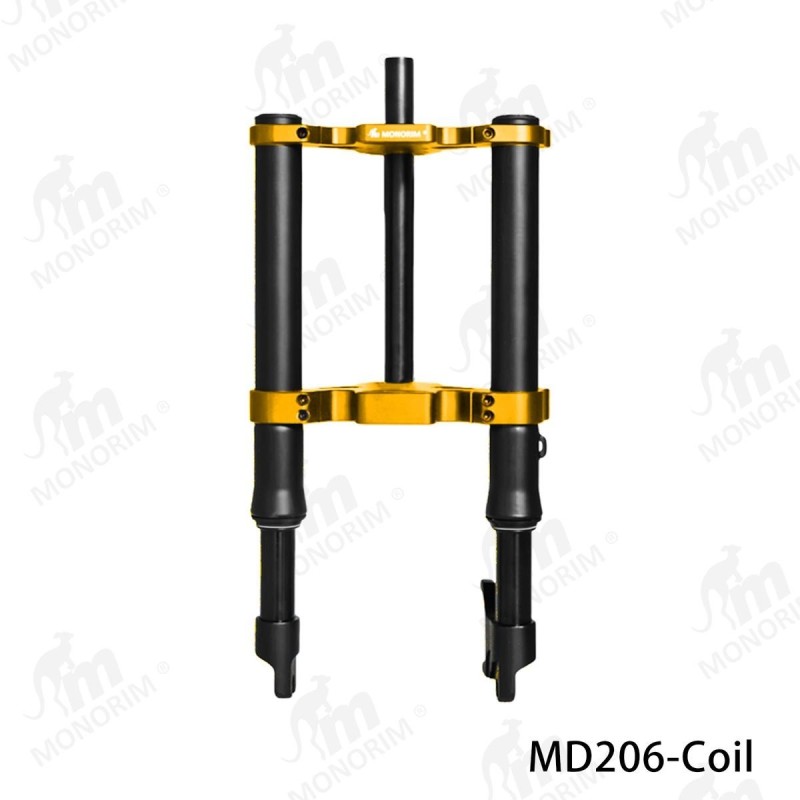 Suspensao dianteira Monorim MD206 Dual Air version 490mm x 206mm  - 4 
Compatibilidade: MD206 Dual Air 490mm x 206mm para fixaco