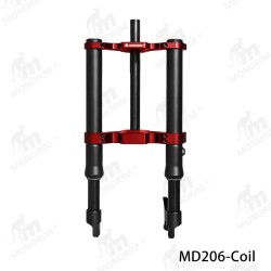 Suspensao dianteira Monorim MD206 Coil Spring version 490mm x 206mm  - 4 
Compatibilidade: suspensao dianteira Monorim MD206 Coi