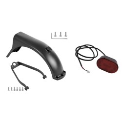 Rear mudguard with tail light and support for Xiaomi 5 Pro  - 1  