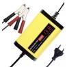 12V 2A batterilader for blybatterier 7Ah 12Ah 14Ah 20Ah  - 2 Hovedfunksjoner

Digital LCD-skjerm som viser spenning (V), strom (