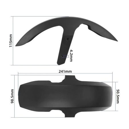 Priekinis purvasaugis Xiaomi 5 ir Xiaomi 5 Pro paspirtukui  - 1  