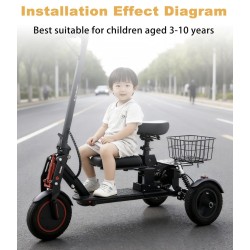 Siège Monorim SC-Mi123 pour trottinettes Xiaomi m365 Pro Pro2 Mi3 1S Essential  - 1  