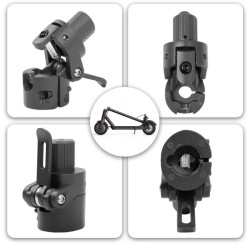 Base de haste ou peca de dobragem para Xiaomi M365, 1S, Essential, Pro, Pro 2, Elite  - 1  