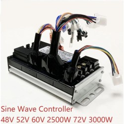Kit controlador motor sem escovas onda sinusoidal 48V 84V 50A 3000W com acelerador e display  - 19 Lista de produtos

Controlado