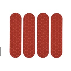 Pegatinas reflectantes para HX X7, HX X8 - delanteras y traseras  - 4  