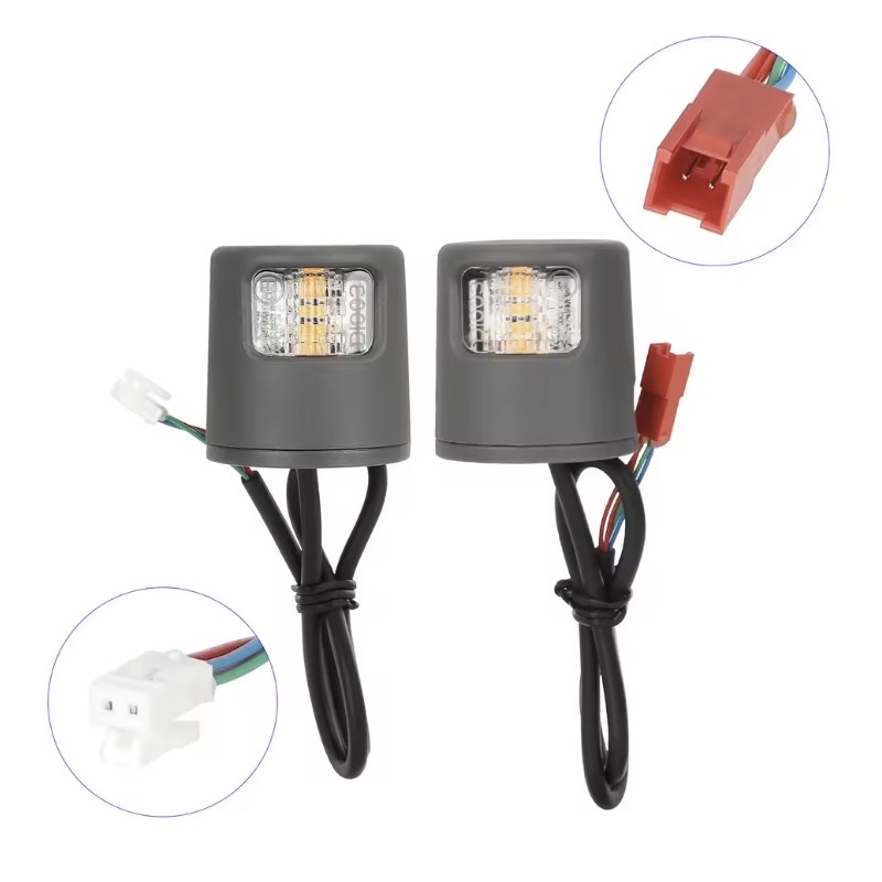 LED-suuntavilkut Xiaomi 5/5 Pro/5 Plus/5 Max -sahkopotkulautaan tai vastaavaan - turvavalosarja  - 1 
Selkea yhteensopivuus: sop