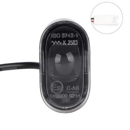 Luz dianteira para trotinete Xiaomi 5 Plus ou similar  - 1 Compatibilidade: luz dianteira para trotinete Xiaomi 5 Plus ou simila