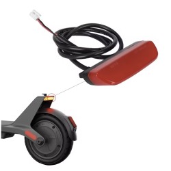 Luz trasera del guardabarros para patinete Xiaomi 4 Lite 2nd Gen  - 1 Compatibilidad exacta: diseñada para el guardabarros del p