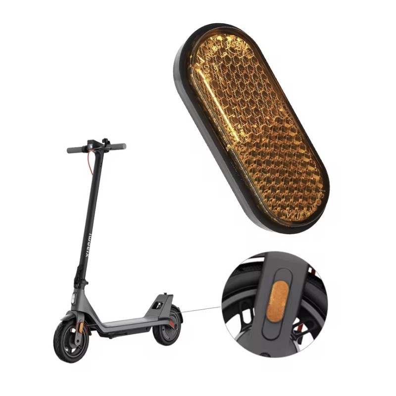 Refletor da forquilha dianteira para trotinete Xiaomi 4 Lite 2nd Gen  - 1 Compatibilidade exata: Indicado para a forquilha diant
