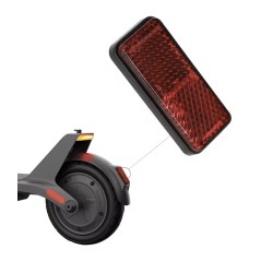 Reflex till bakre stänkskärm för elscooter Xiaomi 4 Lite 2nd Gen  - 1 Kompatibilitet: reflex för bakre stänkskärm på Xiaomi 4 Li
