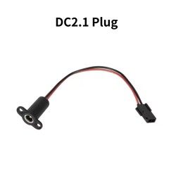 Latausportti DC2.1 ja 8mm mi -portti Xiaomi 4 Lite 2nd Gen -sähköpotkulautaan  - 1 Yhteensopivuus: latausportti DC2.1 ja 8mm mi 