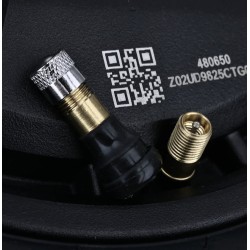 Foerlaengd luftventil foer Segway ZT3 / Segway Max G3 elsparkcykel eller liknande  - 6 Passar: ventilfoerlaengning foer Segway Z