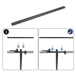Manillar extendido 52cm para Xiaomi M365 Pro Essential 1S  - 9 
Compatibilidad: manillar extendido 52cm apto para Xiaomi M365, P