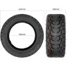 85/65-6.5 off-road tire for Navee N65, Kugoo G-Booster / G2 Pro or similar electric scooter  - 6 
85/65-6.5 size suitable for Na