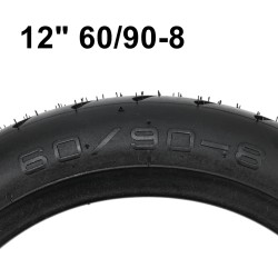 Neumatico para patinete Xiaomi 5 Plus 12 pulgadas 60/90-8  - 3 Compatibilidad: medida 60/90-8 de 12 pulgadas para Xiaomi 5 Plus 