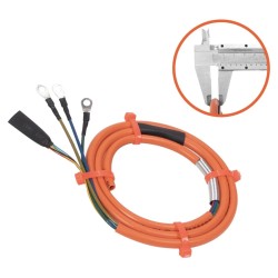 Motorkabel 800W eller högre effekt med 5 Hall-sensorer - tjock kabel hög kvalitet  - 2 Passar elmotorer på 800W eller högre effe
