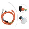 Kabel motora 1000W ili vyshe s 5 datchikami Hall - tolstyi kabel vysokogo kachestva  - 1 
Podkhodit dlia elektromotorov 1000W il