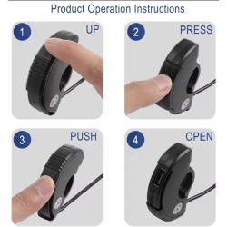 USB a USB-C nabijeci port na riditka elektricke kolobezky - XT30, XT60 a XT90  - 3 Vhodny pro riditka elektrickych kolobezek, e-