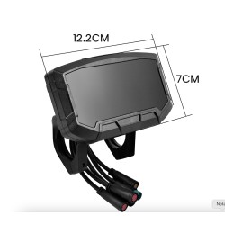 Dashboard display for electric scooter Kamikaze K1 K1 Plus ZWHEEL ZWOLF  - 3 Compatible with Kamikaze K1, K1 Plus, ZWHEEL, ZWOLF