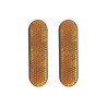 Reflectantes para patinete Kamikaze K1/K1 Plus o similar - piezas y repuestos  - 1 Compatible con patinete Kamikaze K1/K1 Plus o